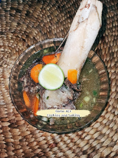 Foto resep Sup tulang sumsum sapi sederhana mudah