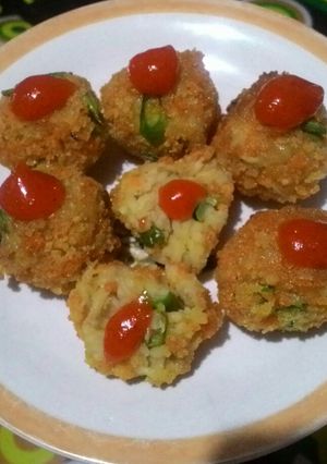 Foto resep Bola bola mie crispy