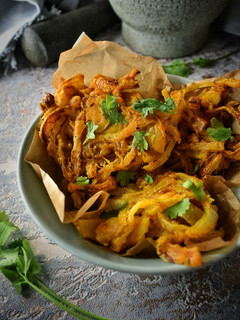 A picture of My Onion Bhajis.