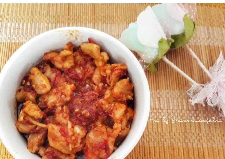 Resep Spicy Chicken Boneless leg yang nikmat