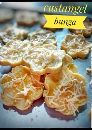Foto resep Castangel Bunga