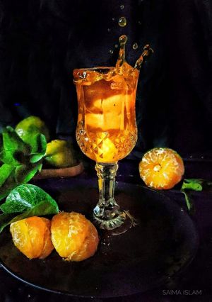 অরেঞ্জ উইথ সোডা রেসিপির প্রধান ছবি