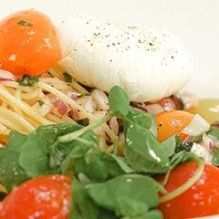 A picture of Tomato Marinade Cold Pasta 🍝.