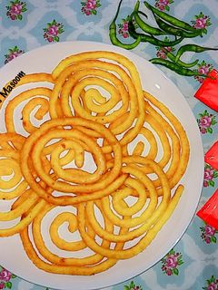 عکسی از دستور سیب زمینی پفکی