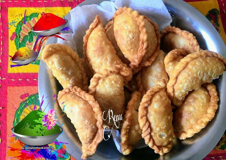 UP style Khoye Ki Gujhiya