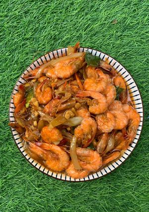 Foto resep Udang goreng mentega
