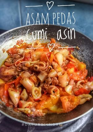 Foto resep Asam Pedas Cumi Asin