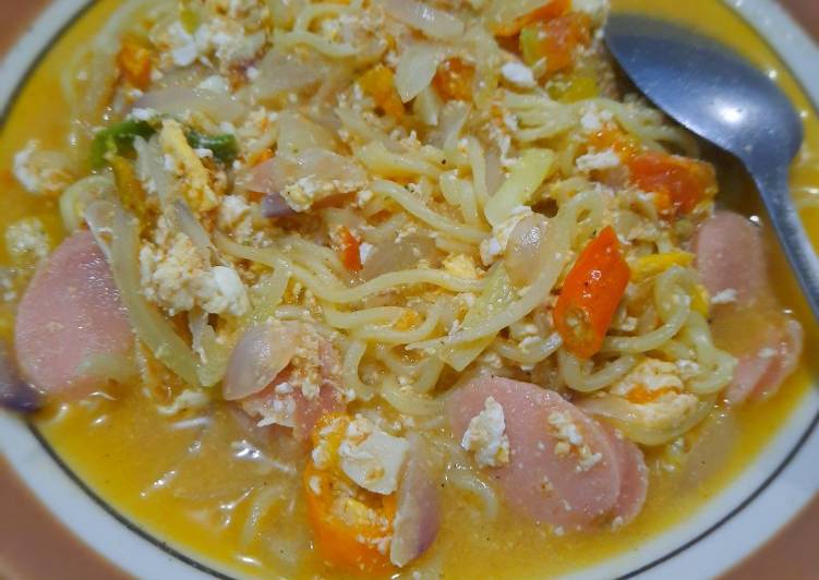 Indomie kuah sehat maknyus