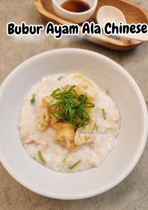 Foto resep Bubur Ayam Ala Chinese