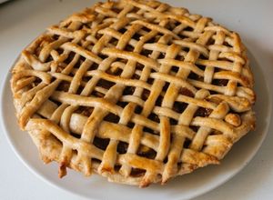 Una foto de APPLE PIE (TARTA DE MANZANA)🍏🇲🇽❤️