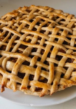 Una foto de APPLE PIE (TARTA DE MANZANA)🍏🇲🇽❤️