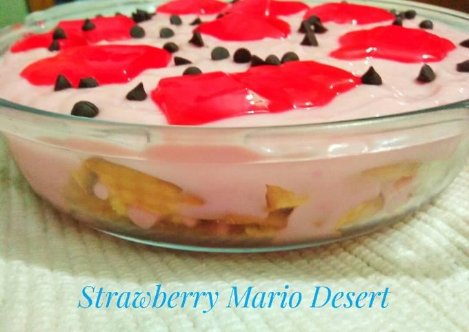Strawberry Marie Dessert😃😃
