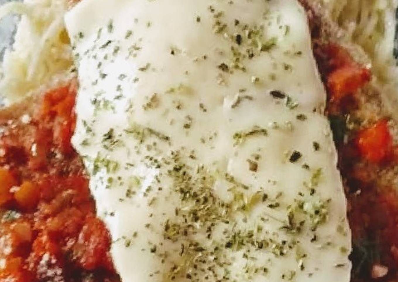 Mila de Cerdo a la Napolitana con Tallarines con Crema🇦🇷❤️