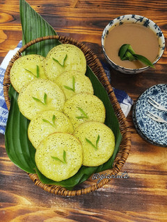 Foto resep Serabi telor kuah Kinca