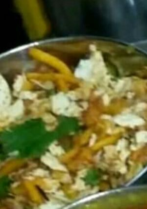 A picture of Papad Churi.