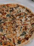 Quiche de Brócolos, Bacon e Cogumelos