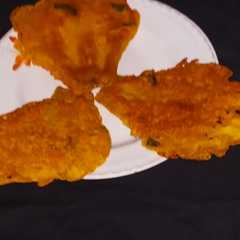Pumpkin Flower Tawa Fry-レシピのメイン写真