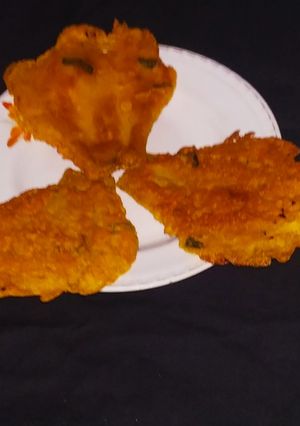 A picture of Pumpkin Flower Tawa Fry.