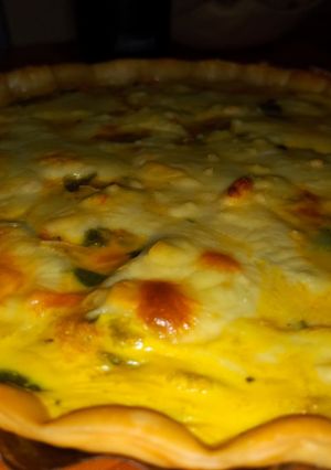 Una foto de Tarta de zapallitos