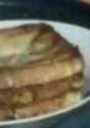 A picture of Toast eggs (mayai).