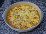 Pastel de hortalizas con chistorra
