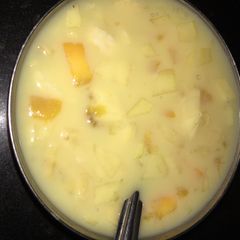 A picture of Fruit custard.