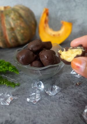 Foto resep Pumpkin Ice Cream Bites