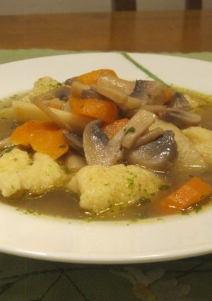 Gombaleves recept fotója
