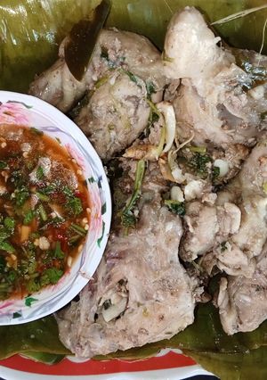 รูปของ ไก่นึ่งสมุนไพร