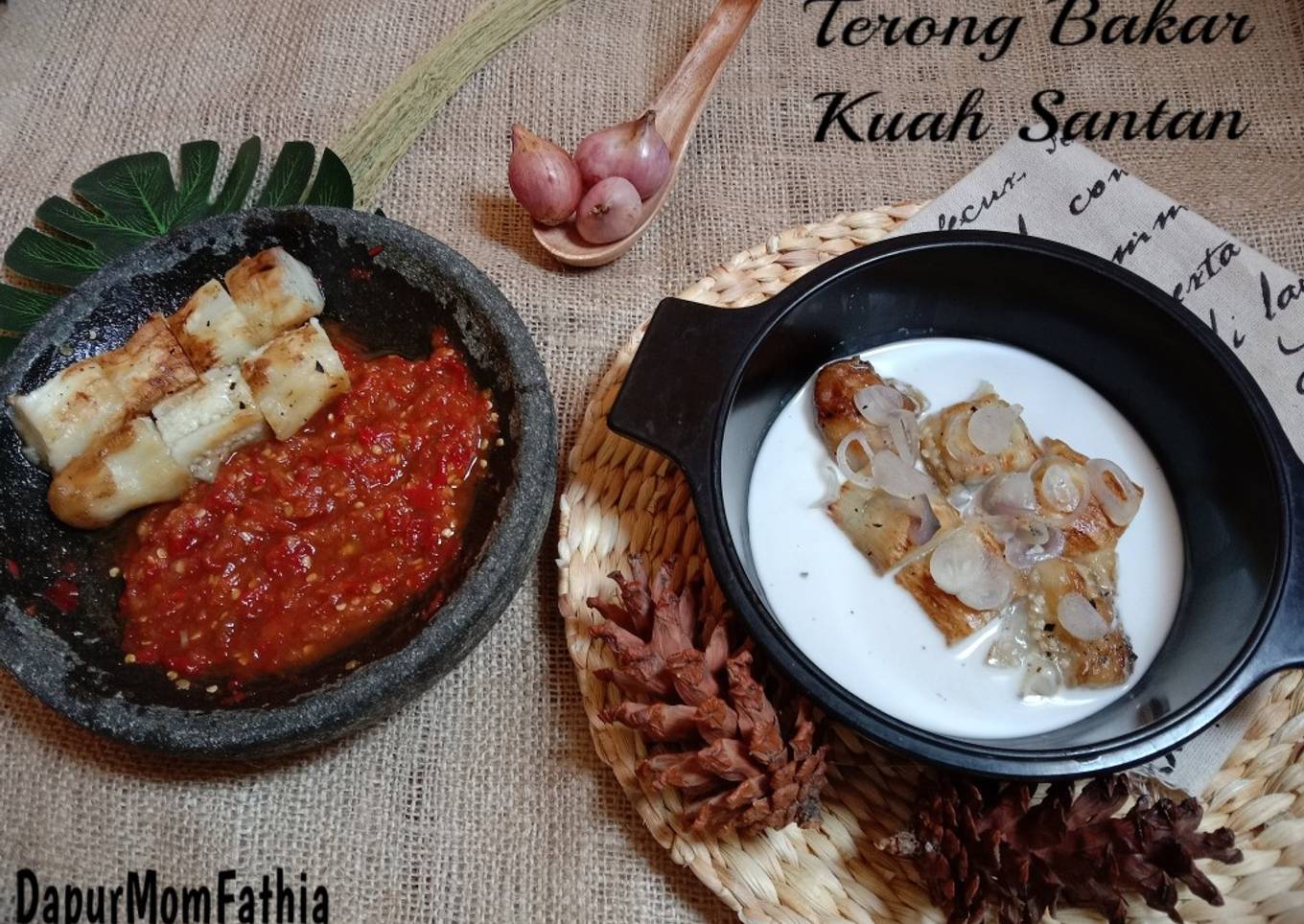 Terong Bakar Kuah Santan (Tarung Babanam Besantan)