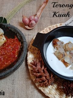 Foto resep Terong Bakar Kuah Santan (Tarung Babanam Besantan)