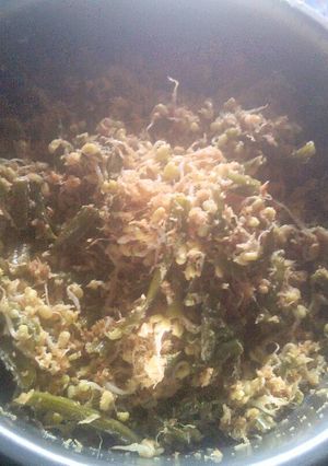 Foto resep Urab kacang panjang tauge