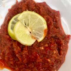 รูปของ Sambal terasi untuk ikan bakar khas Kampar