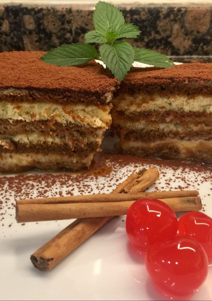 Una foto de Tiramisú sin gluten
