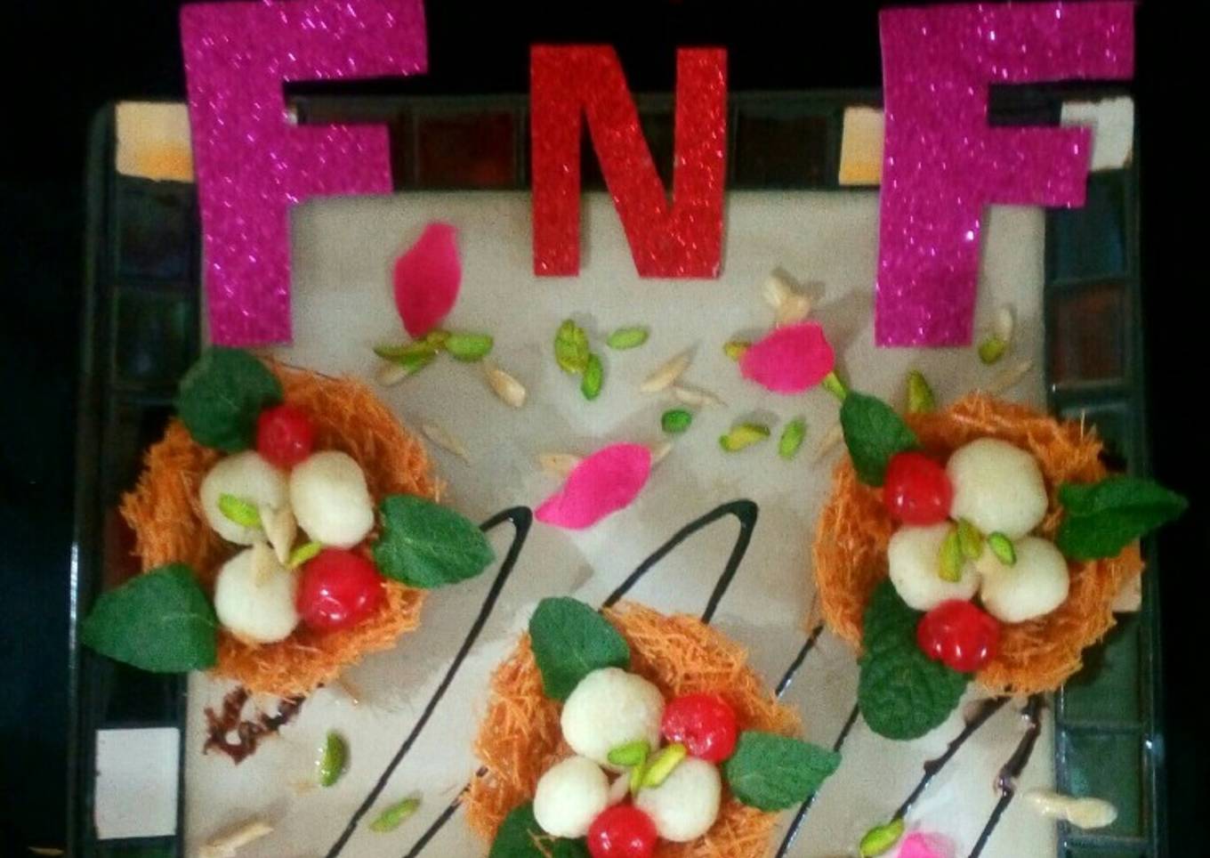 RASGULLA BIRD'S NESTS #foodiesand friends