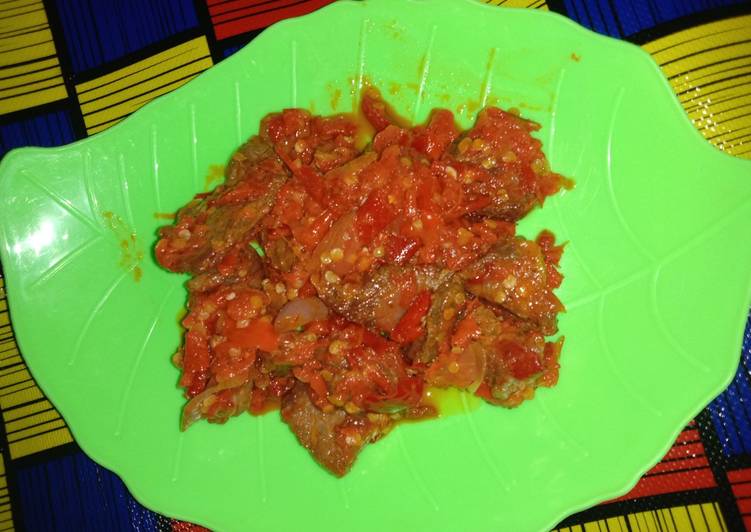 Dendeng balado