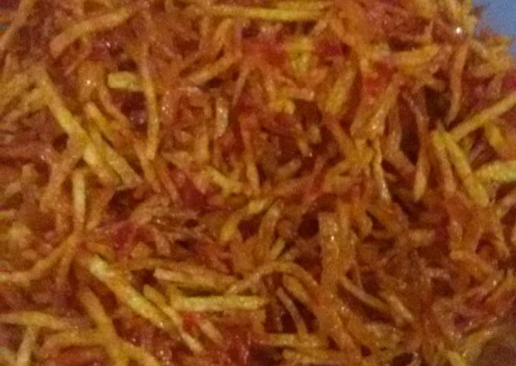 Cara membuat Kentang Mustofa yang enak dan Mudah Dibuat