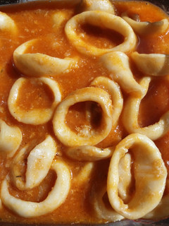 Una foto de Calamares al curry