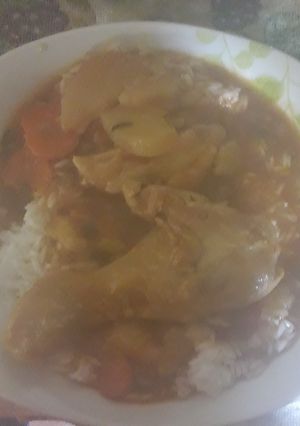 Una foto de Estofado de pollo a la cacerola