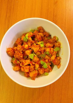 Foto resep Balado tahu tempe kentang pete 🤩🤩