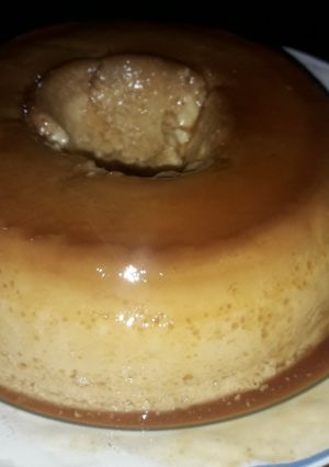 Una foto de Flan casero de 5 leches (un manjar)