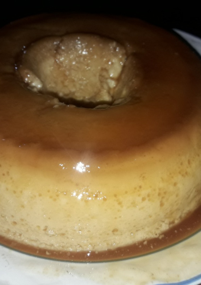 Una foto de Flan casero de 5 leches (un manjar)