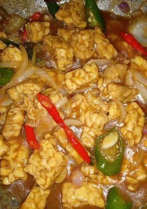 Foto resep Tumis tempe saori saus tiram