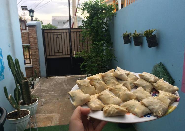 Martabak tahu udang