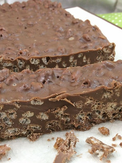 Una foto de Turrón de chocolate