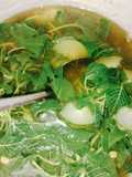 Sayur Bening Bayam dan Krai