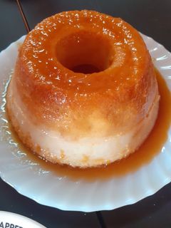 Una foto de Budín de pan casero