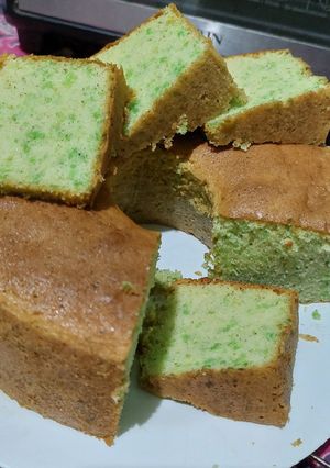 Foto resep Bolu tape ketan hijau
