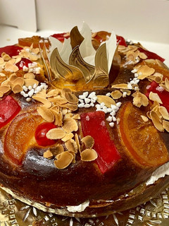Una foto de Roscón de reyes receta de Martin Berasategui