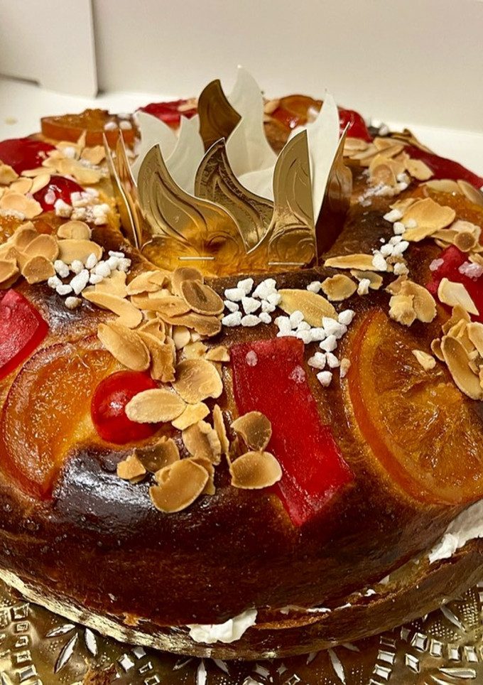 Una foto de Roscón de reyes receta de Martin Berasategui